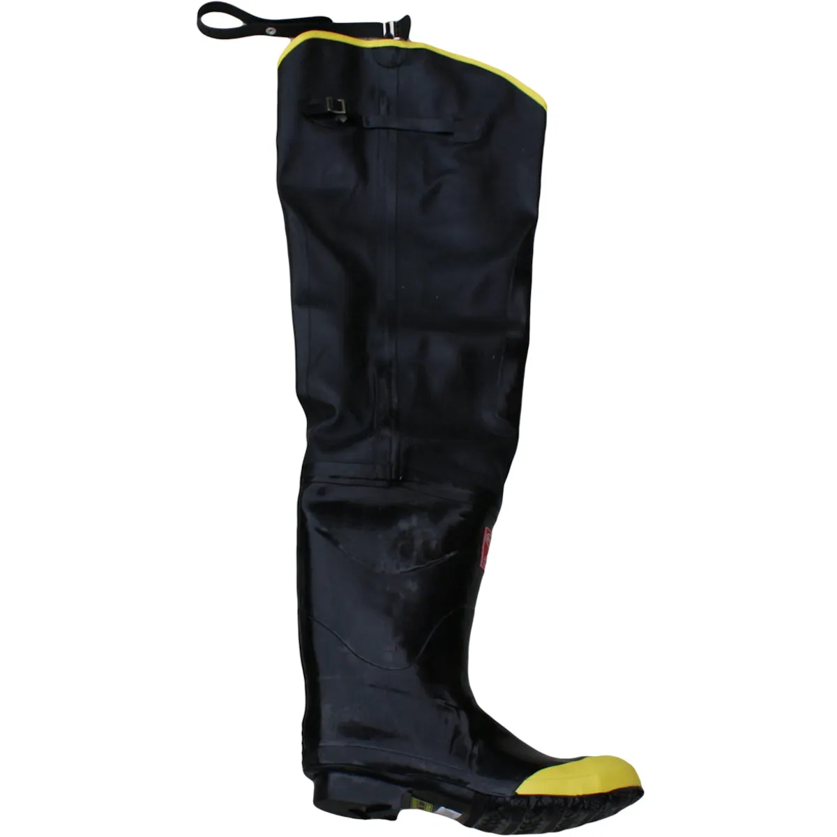 Boss 2HS6231 Adjustable Buckle Closure Rubber Hip Boot Steel Toe (One Pair)
