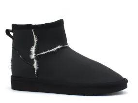 C1BERIAN Boot Montone Nero Bianco A102 BOOT