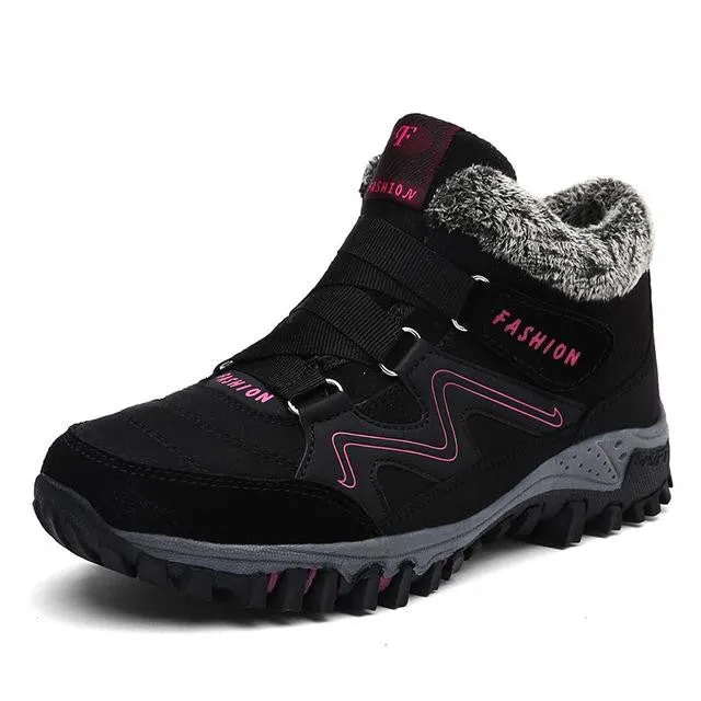 Dyavor Women Snowy Ankle Orthopedic Boots Super Warm