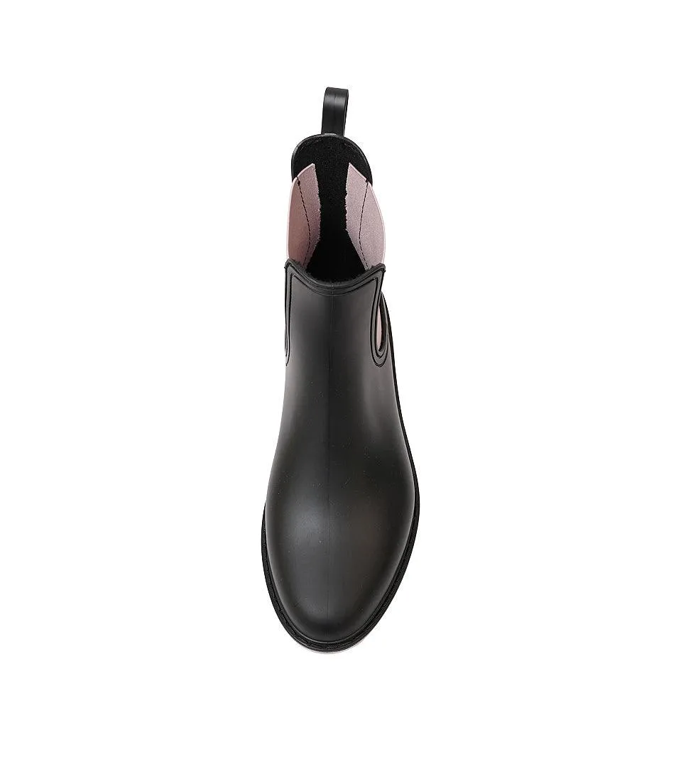 Gaudi Black/Antique Gumboots
