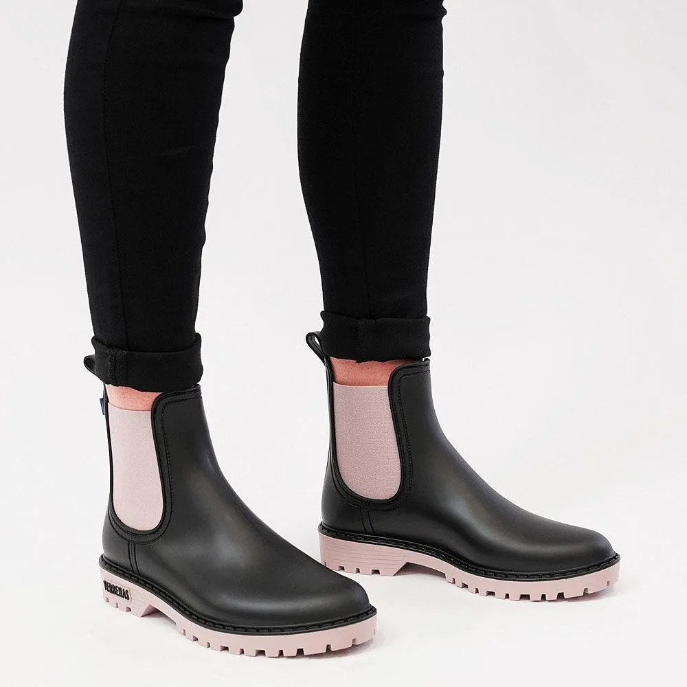 Gaudi Black/Antique Gumboots
