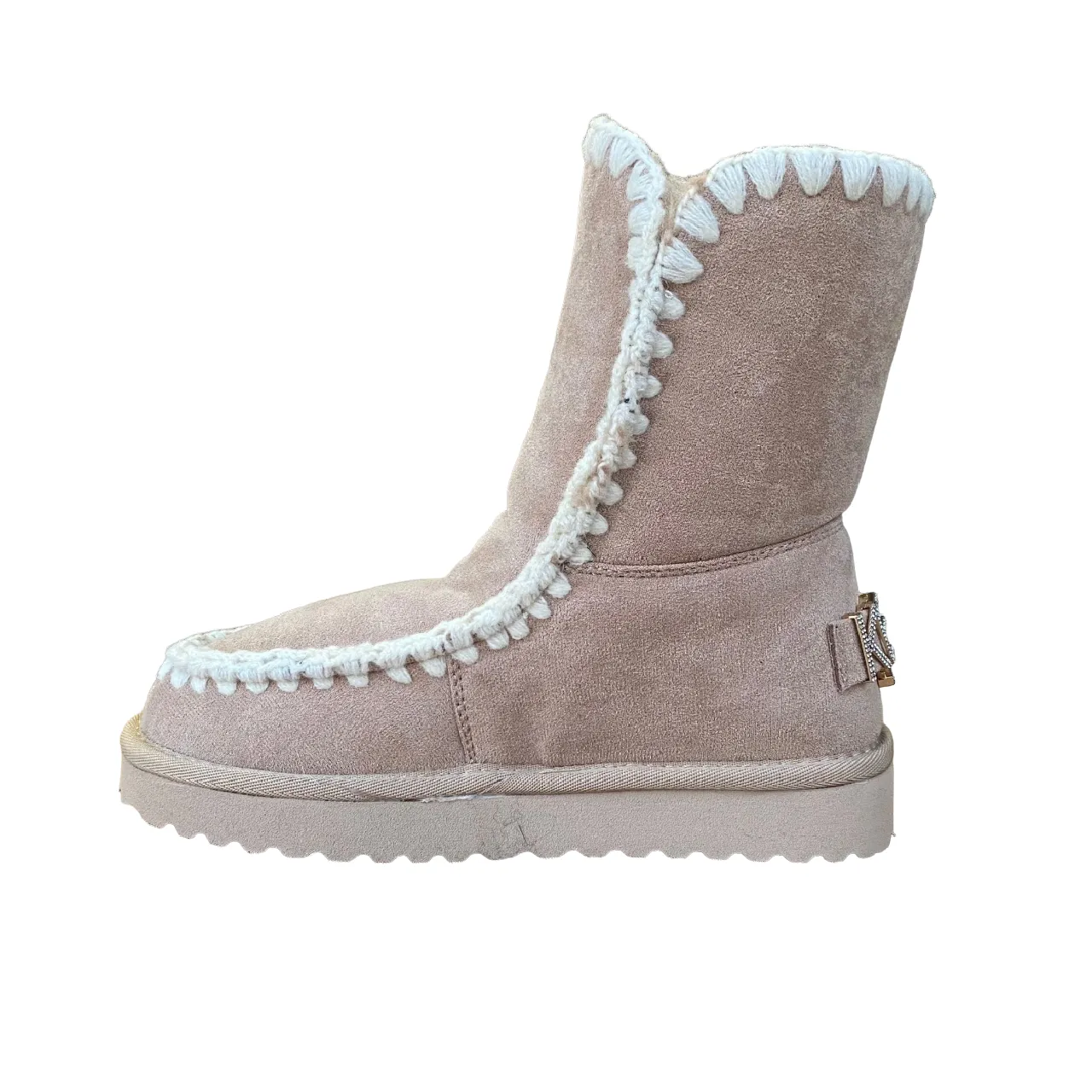 Kejo women's ankle boot in suede KJ7101SD 03325B beige