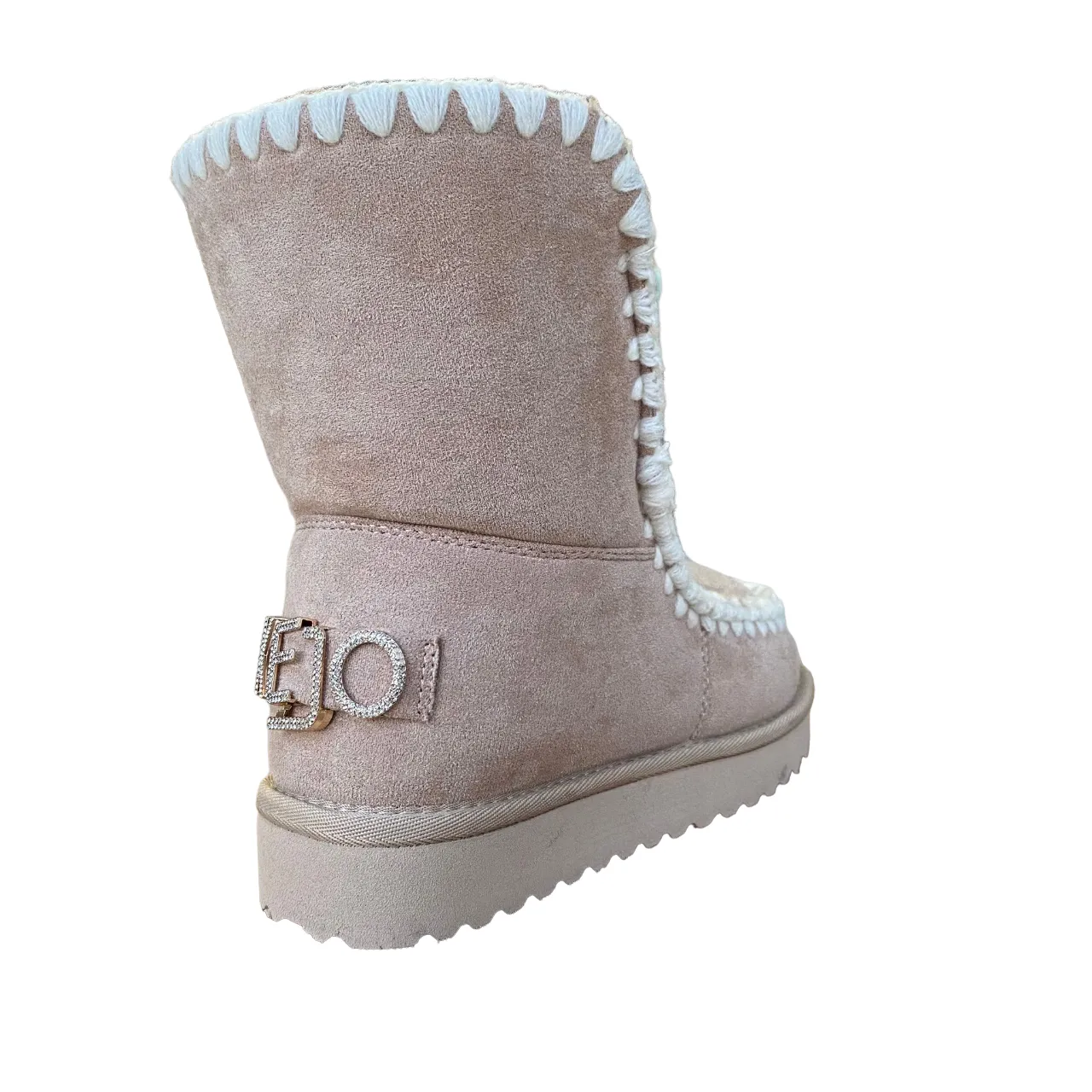 Kejo women's ankle boot in suede KJ7101SD 03325B beige
