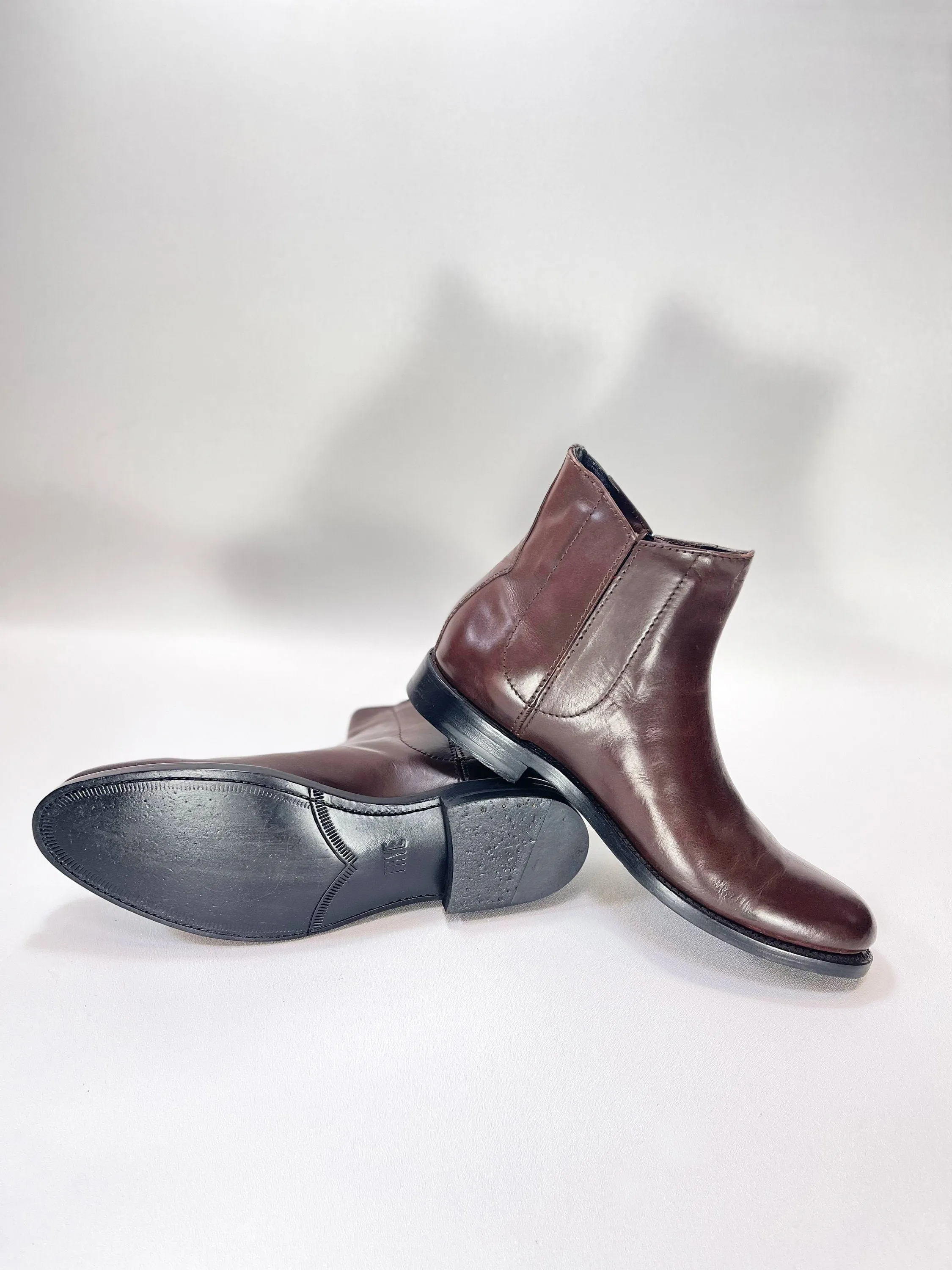 Mens Boots Size 12 FRYE Short Dress Chelsea Beatle Boots Sz. 12