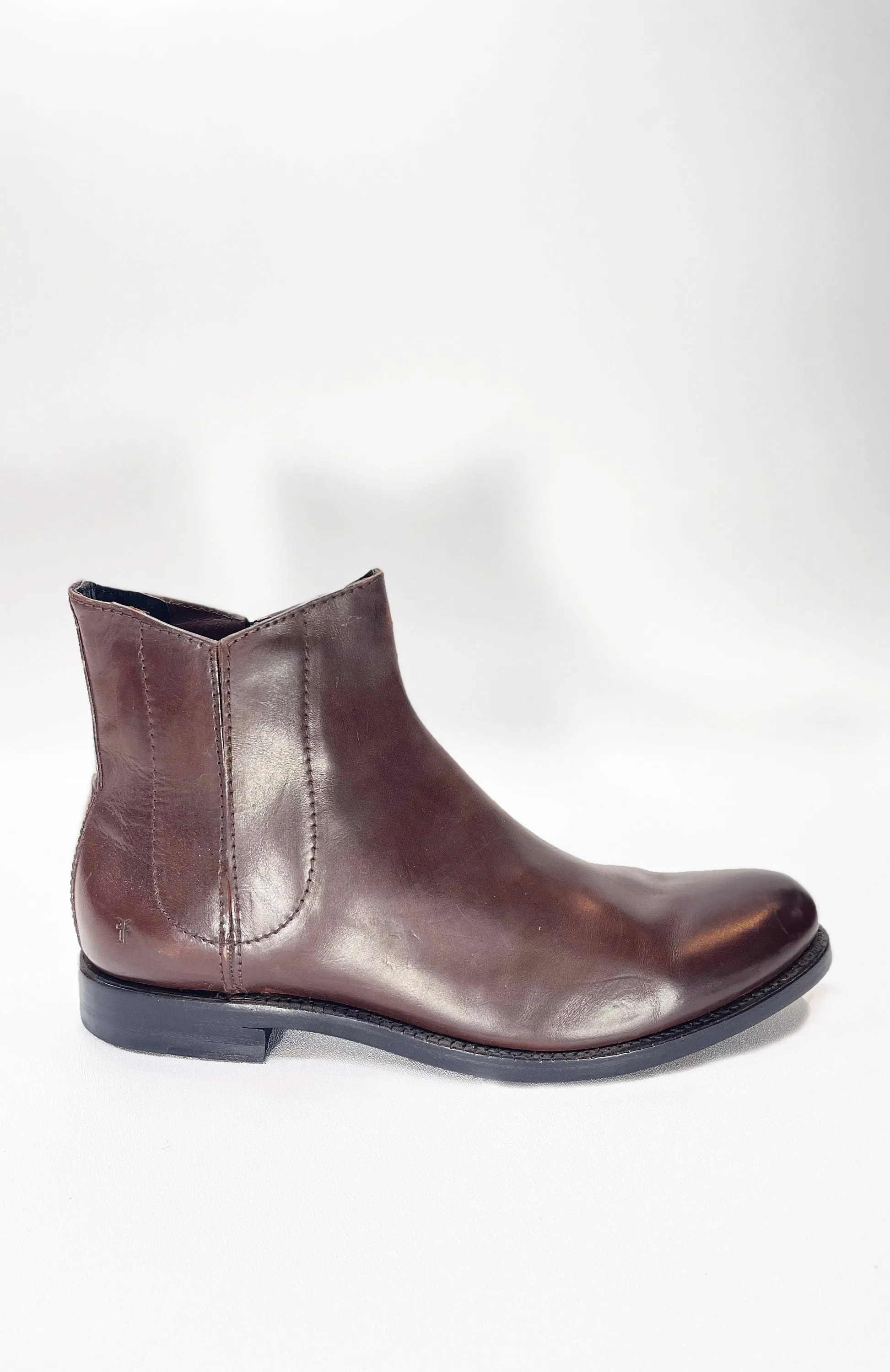 Mens Boots Size 12 FRYE Short Dress Chelsea Beatle Boots Sz. 12